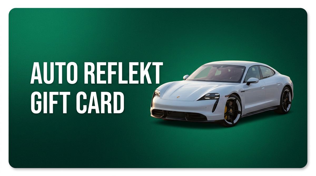 Auto Reflekt green truck gift card